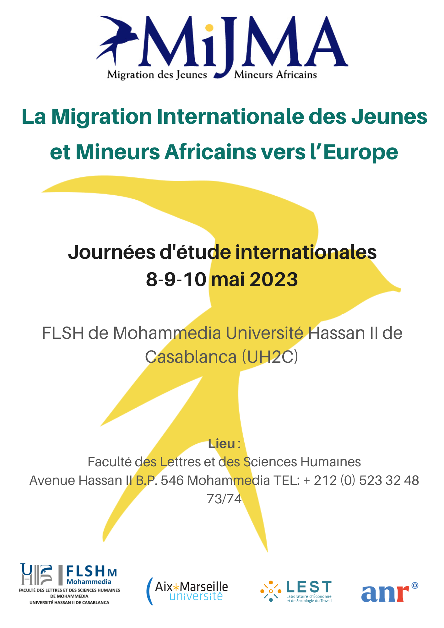 Journées d'étude internationales MIJMA 2023 au Maroc