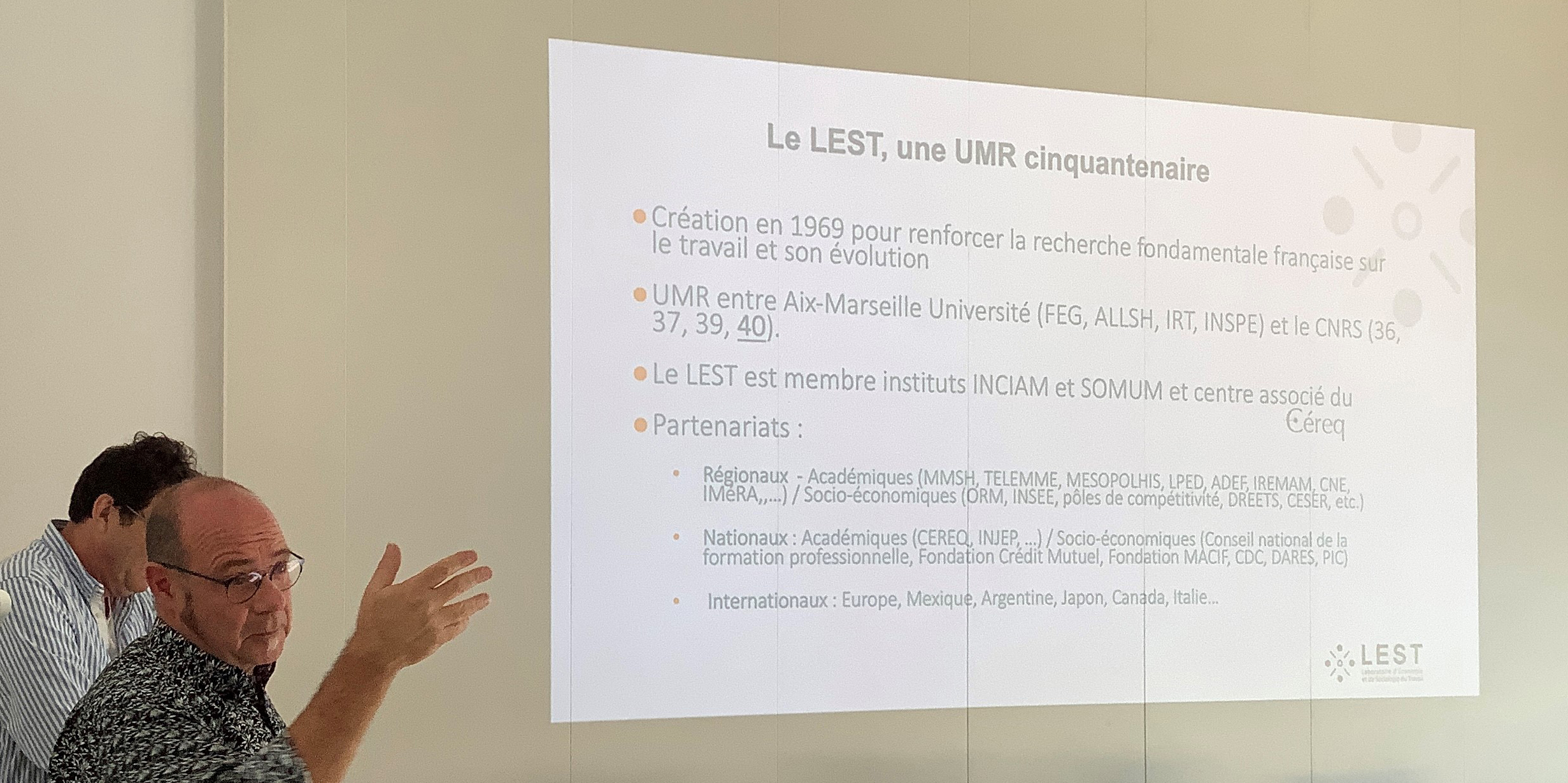 Le LEST a participé au séminaire sur l'interdisciplinarité en sciences sociales organisé par la Faculté d'Économie et de Gestion d'Aix-Marseille Université - FEG