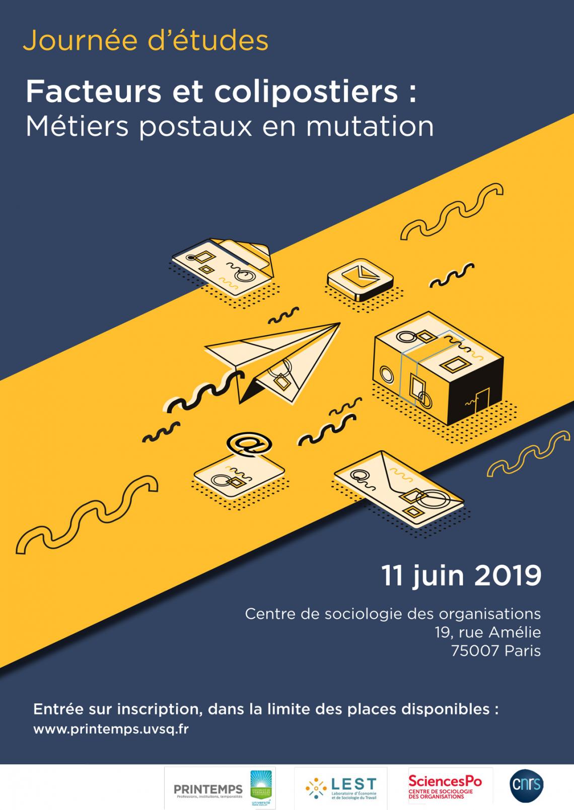 Journée d’études "Facteurs et colipostiers : métiers postaux en mutation"