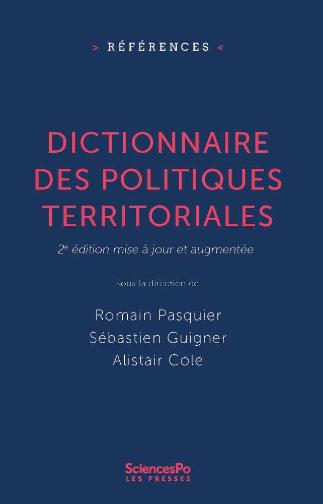 Thierry Berthet dans le Dictionnaire des Politiques Territoriales