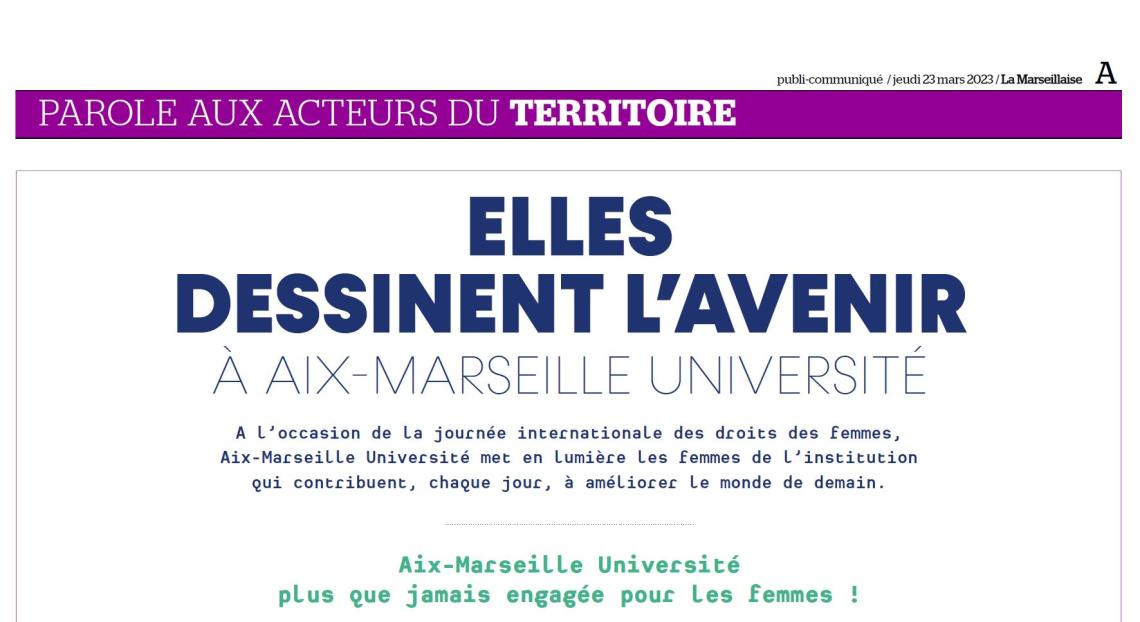 Ariel Mendez du LEST mise à l'honneur par Aix-Marseille Université