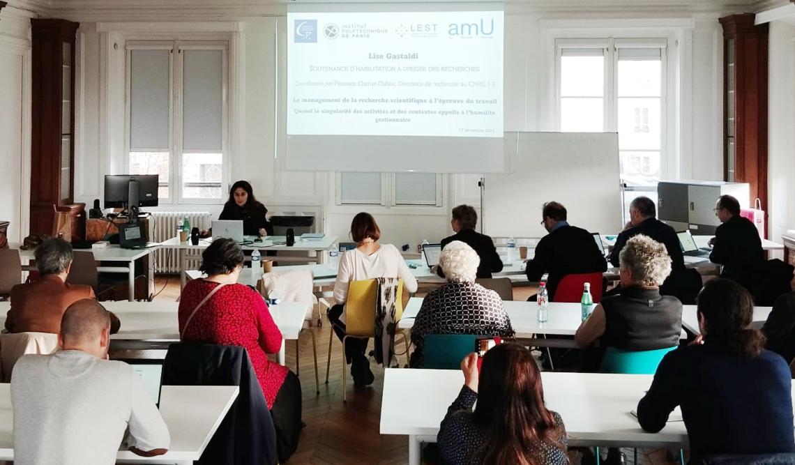 soutenance HDR Lise Gastaldi