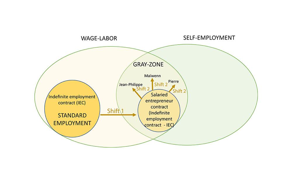 A “Hijacked Salaried Status” in French Cooperatives of Freelance Workers: The Political Meaning of Shifts Between Standard and Non-standard Employment