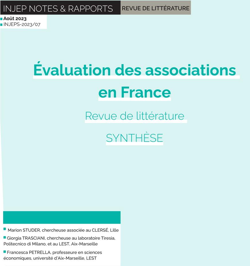 L'évaluation des associations en France