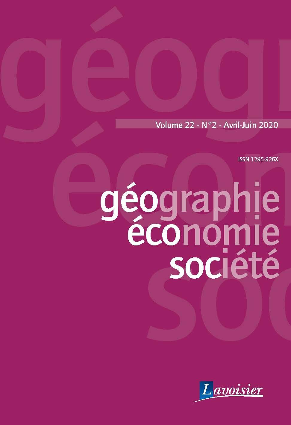 Taher Labadi & Delphine Mercier dans Géographie, Economie et Société 22