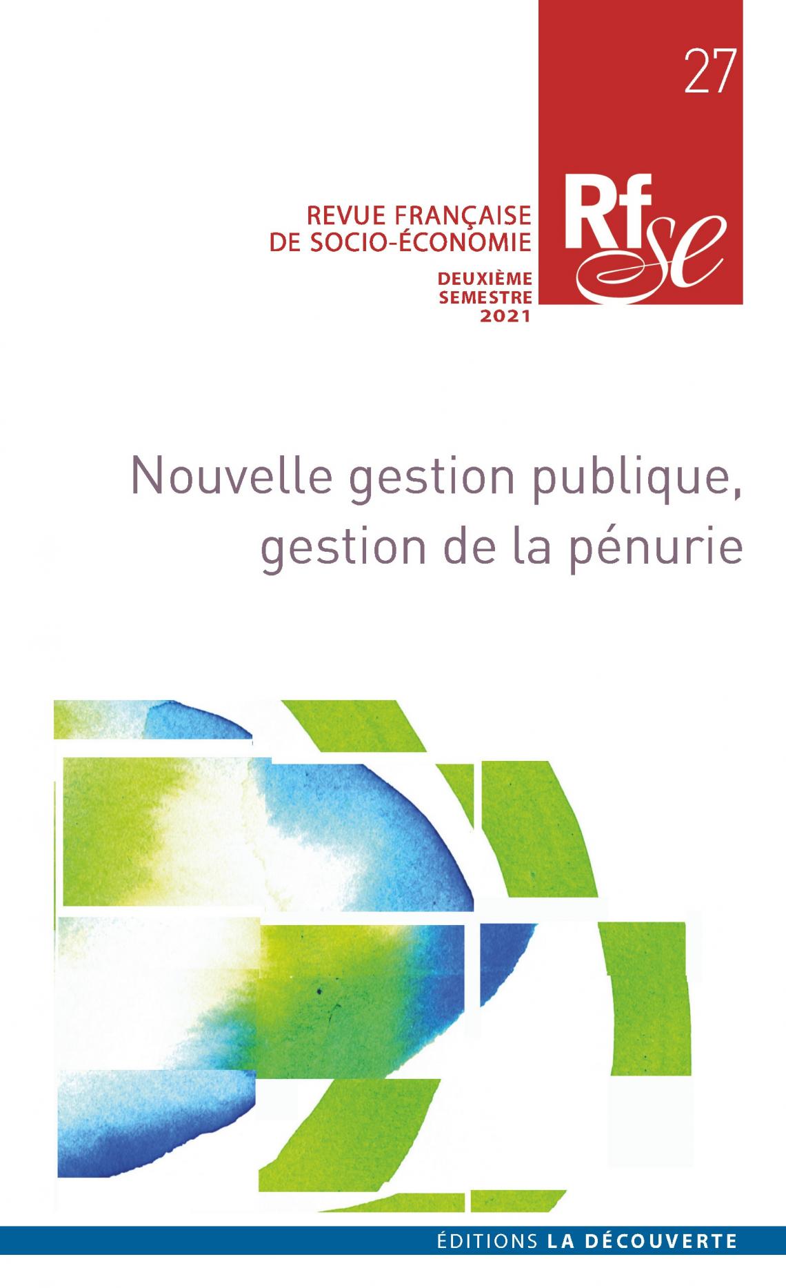 Corine Eyraud dans la Revue Française de Socio-Économie 