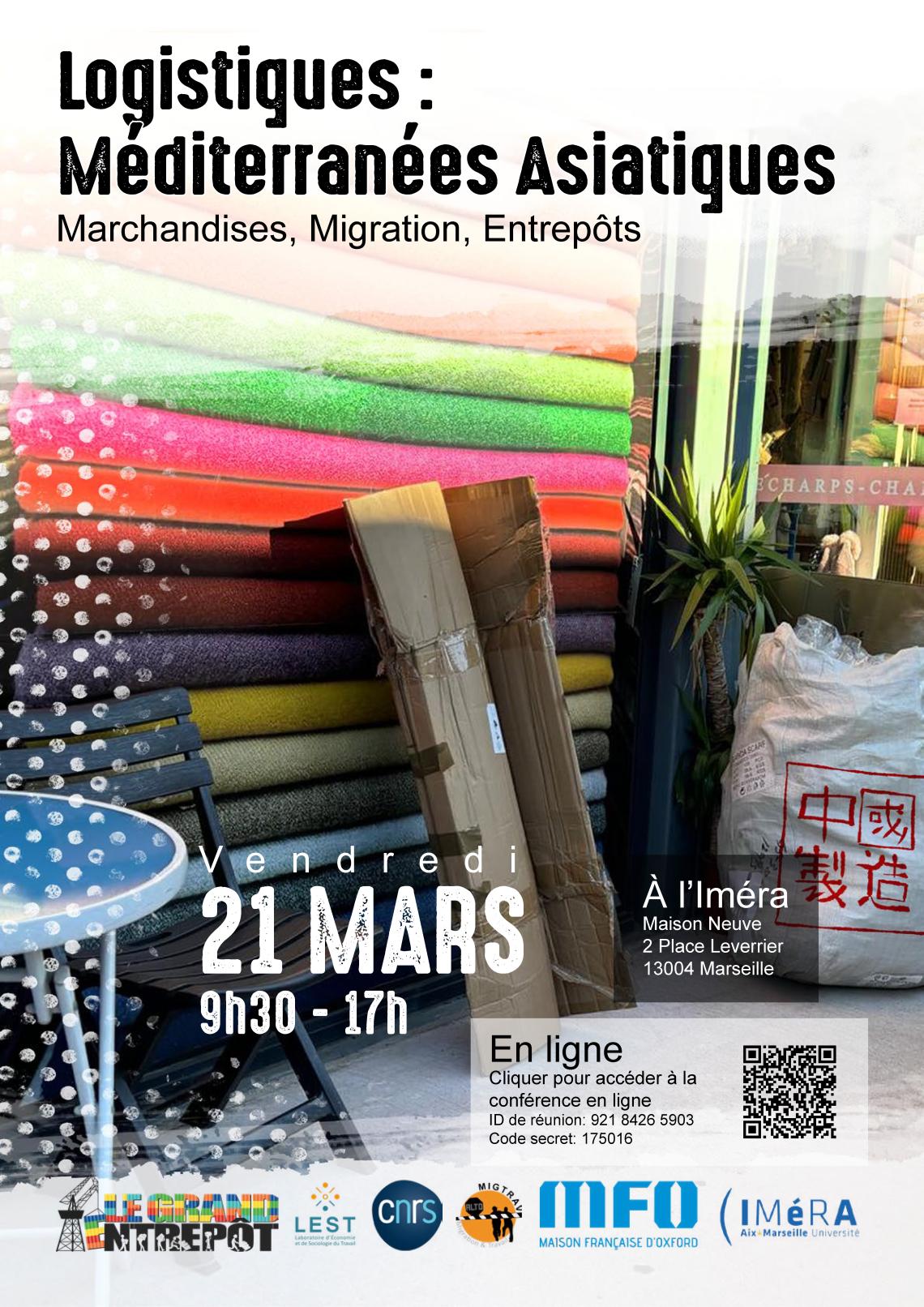 Logistiques: Mediterranée, Asiatiques