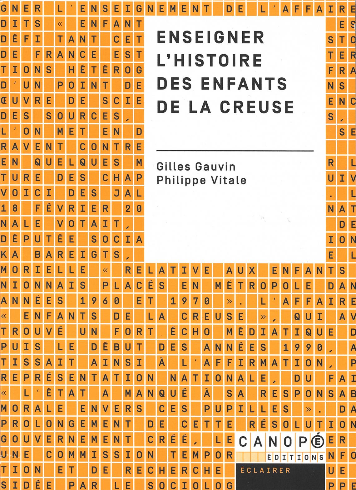 Enseigner l'histoire des enfants de la Creuse